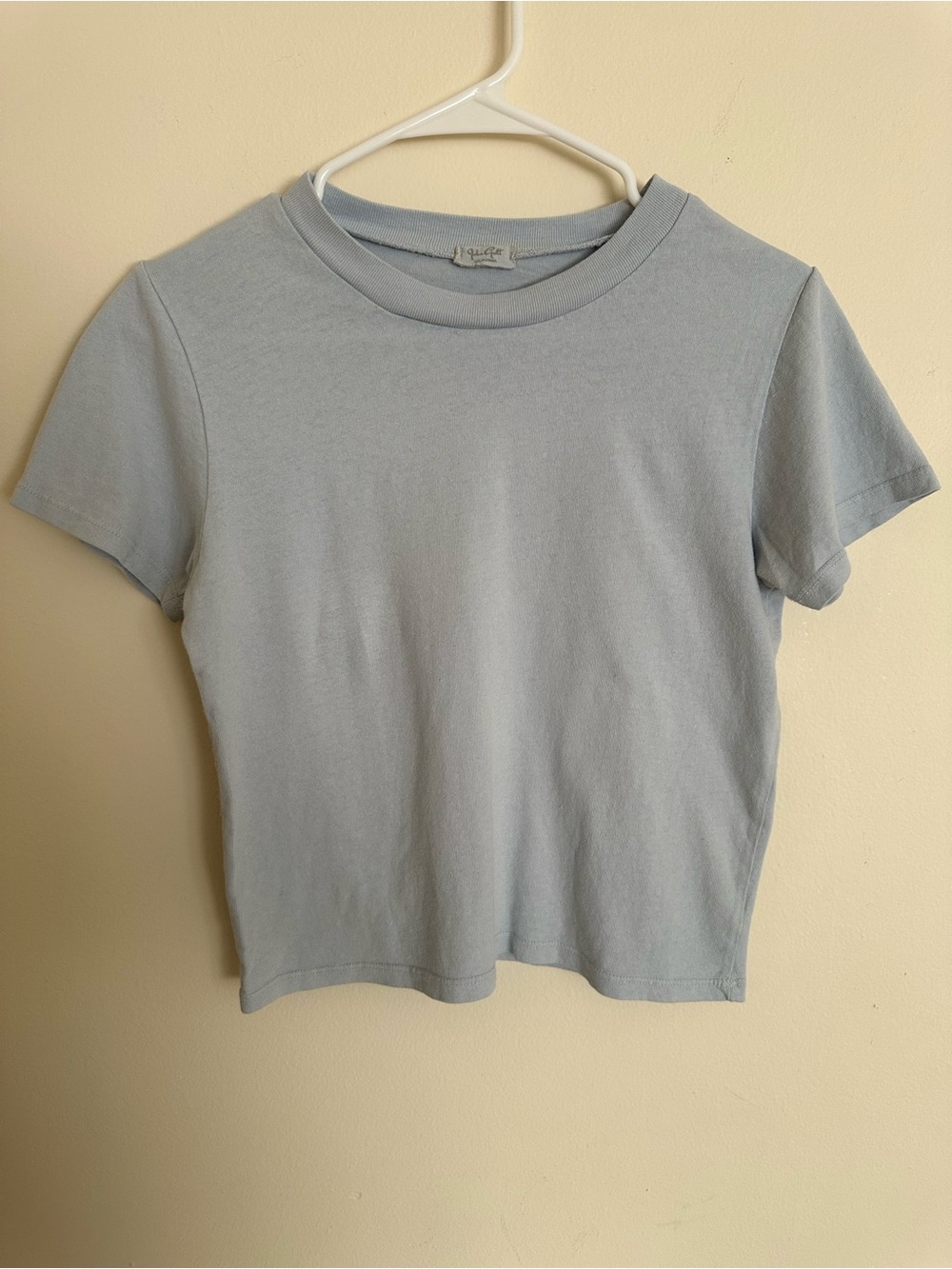 J. Galt Women’s Light Blue Short Sleeve Crewneck Tee